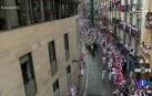Dos toros se descuelgan en Santo Domingo
