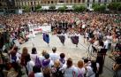 Homenaje a Nagore Laffage en un acto que reivindica unos Sanfermines igualitarios