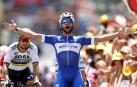 El debutante Fernando Gaviria se lleva la primera etapa del Tour