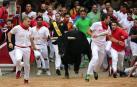 Una selección de las mejores fotos exclusivas del primer encierro de San Fermín de los fotógrafos de Diario de Navarra.