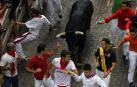 Una selección de las mejores fotos exclusivas del primer encierro de San Fermín de los fotógrafos de Diario de Navarra.