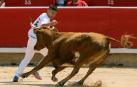La plaza de toros de Pamplona acogió este domingo 9 de julio el tradicional festejo taurino.
