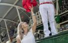 San Fermín en femenino: Anunci Donamaría y Pedro Compains, fieles a una buena causa
