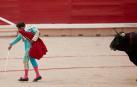 Faena de los toros de la ganadería de Núñez del Cuvillo para los diestros Antonio Ferrera, Roca Rey y Ginés Marín