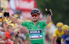 Sagan gana la etapa