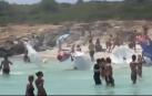 Remolino de viento de 20 metros de altura en Binibèquer
