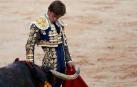 Faena de los toros de la ganadería de Victoriano del Río Cortés para los diestros Pepín Liria, Julián López 'El Juli' y Ginés Marín