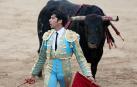 Faena de los toros de la ganadería de Fuente Ymbro para los diestros Juan José Padilla, Roca Rey y Cayetano