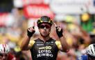 Groenewegem repite en Amiens, Van Avermaet mantiene el maillot amarillo