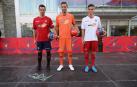 Presentación de la nueva equipación de Osasuna para la temporada 2018 y 2019 y del nuevo autobús del equipo
