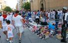 UPN critica la "complacencia" municipal con los manteros en Sanfermines