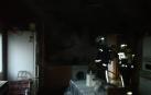 Dos intoxicados por inhalación de humo en un incendio en Burlada