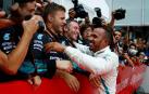 Hamilton remonta desde la decimocuarta posición y gana en Hockenheim