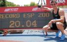 Bruno Hortelano bate su récord de España de 200 metros con 20.04