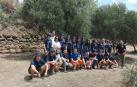 Arqueólogos voluntarios internacionales excavan la Nueva Judería de Estella