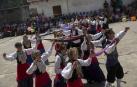 Imágenes del cohete de fiestas de Isaba