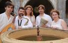 Zorongo musicaliza los espacios de la Colegiata de Roncesvalles