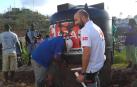 El navarro Joaquín Mencos, al frente del equipo de Cruz Roja que se desplaza a Guatemala