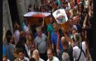 Cuatro ofrecidos para la peculiar procesión de los ataúdes de Santa Marta (Pontevedra)