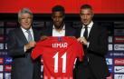 El Atlético presenta a Lemar, su multimillonario fichaje