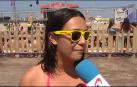 Diversión en la piscina del Arenal Sound