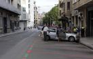 Las nuevas plazas rojas no gustan a vecinos ni comerciantes
