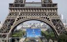 La Torre Eiffel de París.