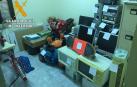 Exponen enseres recuperados de una casa okupa en Azagra, posiblemente robados