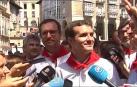Sonoro abucheo a Pablo Casado en las fiestas de Vitoria