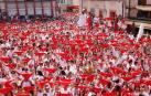 Emocionado cohete en Fustiñana para el alcalde Sola