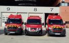 El Servicio Navarro de Bomberos moderniza su flota con 5 nuevas ambulancias