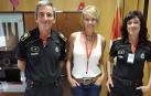 Belén Rueda visita a la Ertzaintza en Vitoria de cara a dar vida a una subcomisaria