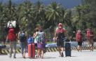 Unos 7.000 turistas han sido evacuados tras el  terremoto de Indonesia