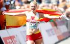 Julia Takacs se lleva el bronce en el estreno femenino del 50 Km marcha