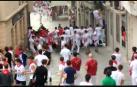 Quinto encierro de las fiestas de Estella 2018