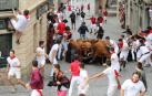 Contusión en la cabeza de un joven en el encierro de Estella