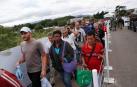 Los 'balseros de tierra' de Venezuela