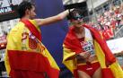 Álvaro Martín y María Pérez dan a España un doblete de oro histórico