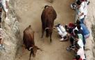 Un primer encierro del Pilón rápido y con sustos pero sin heridos
