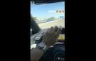 Nueva infracción de Benzama al volante: se graba con el móvil mientras conduce