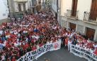 Aoiz se concentra en contra de las agresiones sexistas