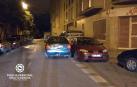 Detenido por triplicar la tasa de alcohol y chocar contra coches aparcados en la Rochapea
