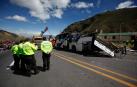 Al menos 24 muertos por el choque entre un autobús y un camión a las afueras de Quito