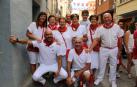 Después de un año, Lerín se volvió a vestir de blanco y rojo este martes, 14 de agosto, primer día de sus fiestas patronales.