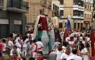 Fotos del cohete de las fiestas de San Roque en Murchante.