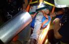 Rescatados siete senderistas franceses, uno de ellos herido en una pierna