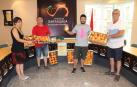 La campaña del melocotón llega a tiempo para la feria de Sartaguda