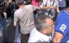 Gritos y peleas entre monárquicos e independentistas en las concentraciones por el aniversario del 17-A