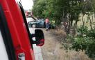 Un herido por salida de la via en Arazuri