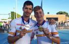 Ioseba Fernández e Iván Galar logran plata y oro en 300 sprint